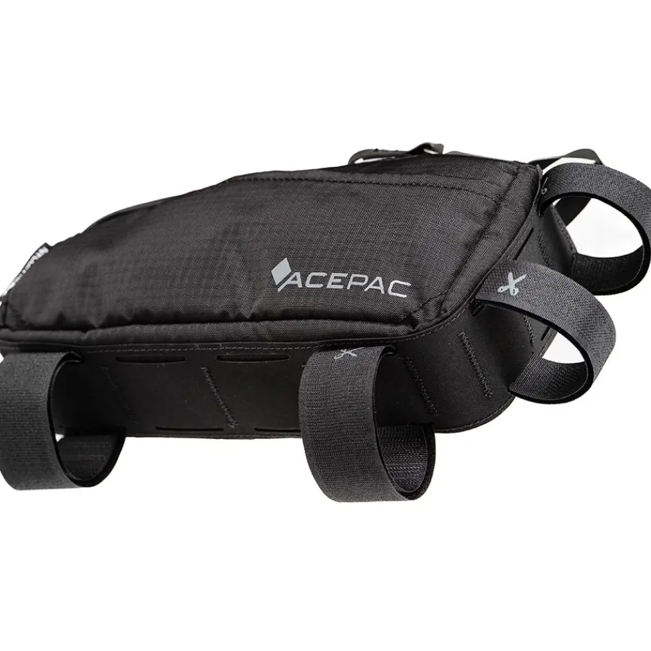 Frametassen|Top Tube Bag < Acepac Fuel M MKIII Bovenbuis Tas - 0.8L - zwart