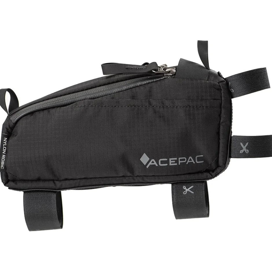 Frametassen|Top Tube Bag < Acepac Fuel M MKIII Bovenbuis Tas - 0.8L - zwart