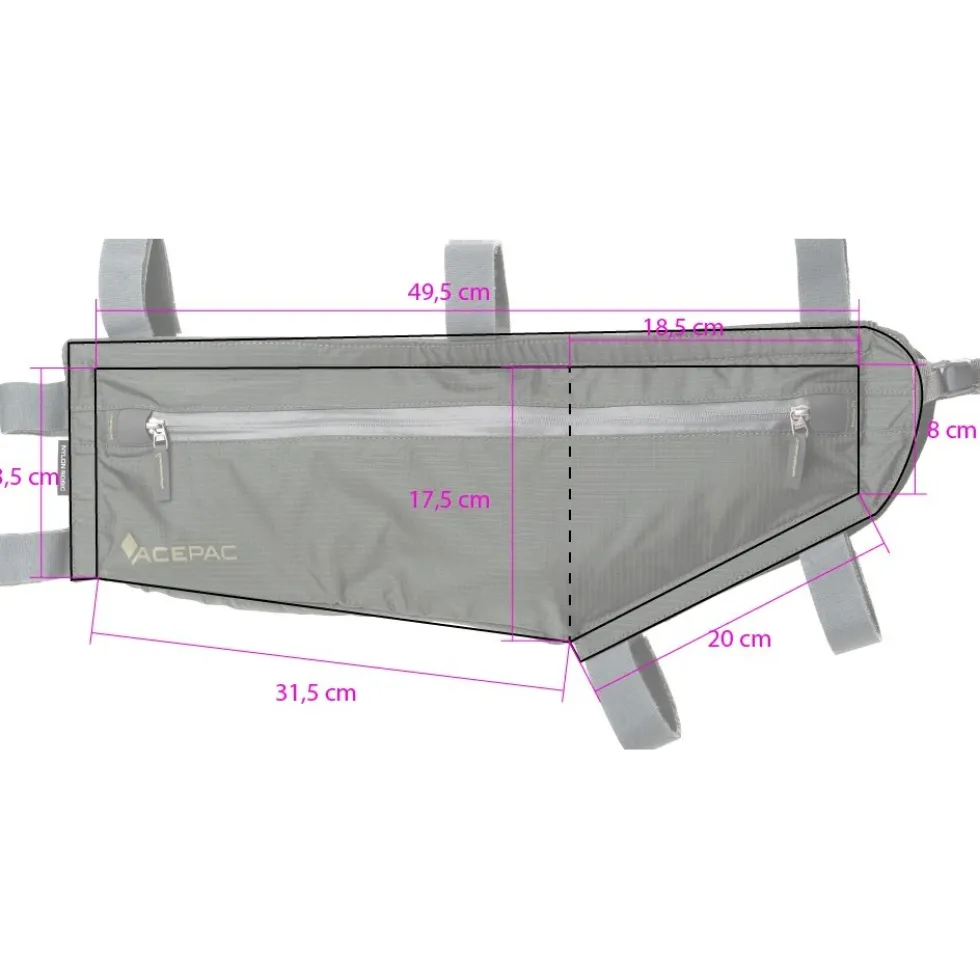 Acepac Zip Frametas L MKIII - 4.5L - zwart