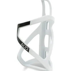 Bidonhouders < ACID Bottle Cage HPP Left-Hand Sidecage - matt white´n´glossy black