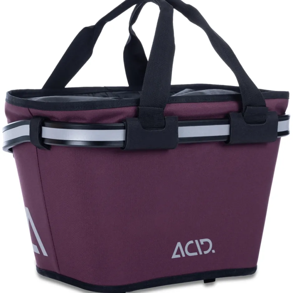 Stuurmanden < ACID CITY 15 FILink Handlebar Basket - rood