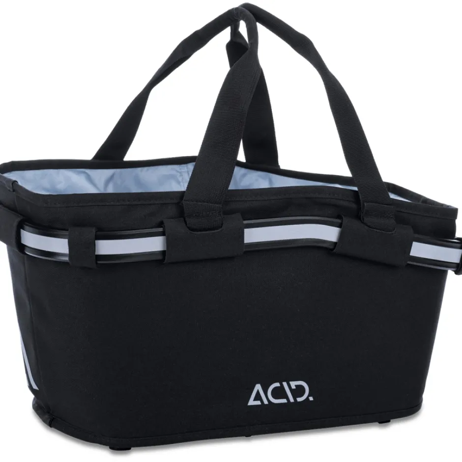 Achtermanden < ACID CITY 20 RILink Bagagedrager fietsmand - black