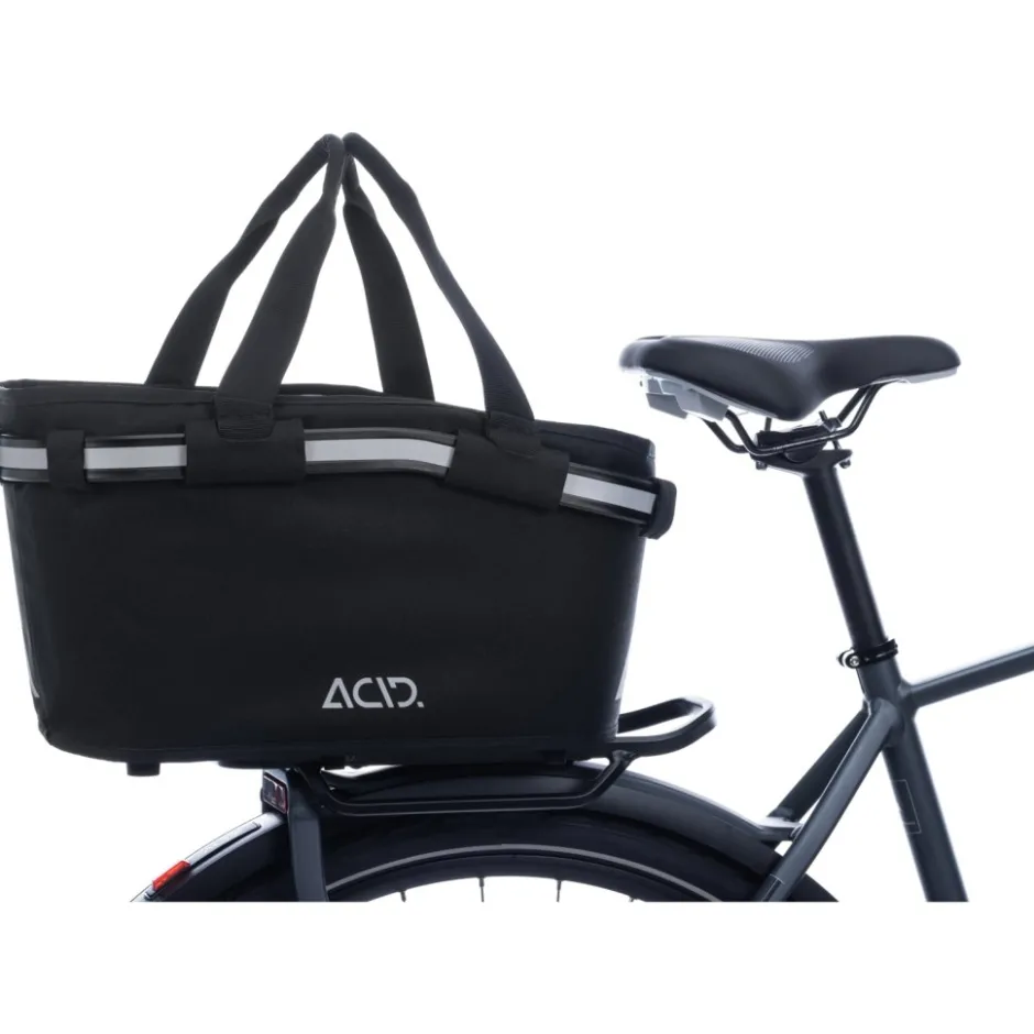 Achtermanden < ACID CITY 20 RILink Bagagedrager fietsmand - black