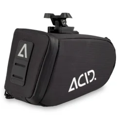 Zadeltassen < ACID CLICK 1 Saddle Bag | CLICK x SILink Natural Fit - black
