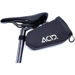 Zadeltassen < ACID CLICK 1 Saddle Bag | CLICK x SILink Natural Fit - black