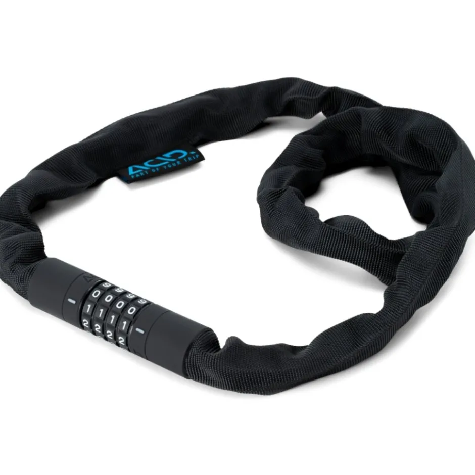 Kettingsloten|Cijfersloten < CUBE ACID Combination Chain Lock CORVID PRO C120 - black