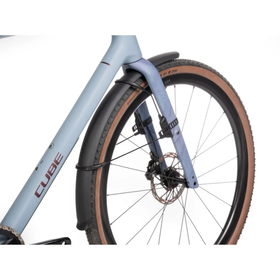 ACID GRAVEL Spatborden Set - 28 Inch - zwart