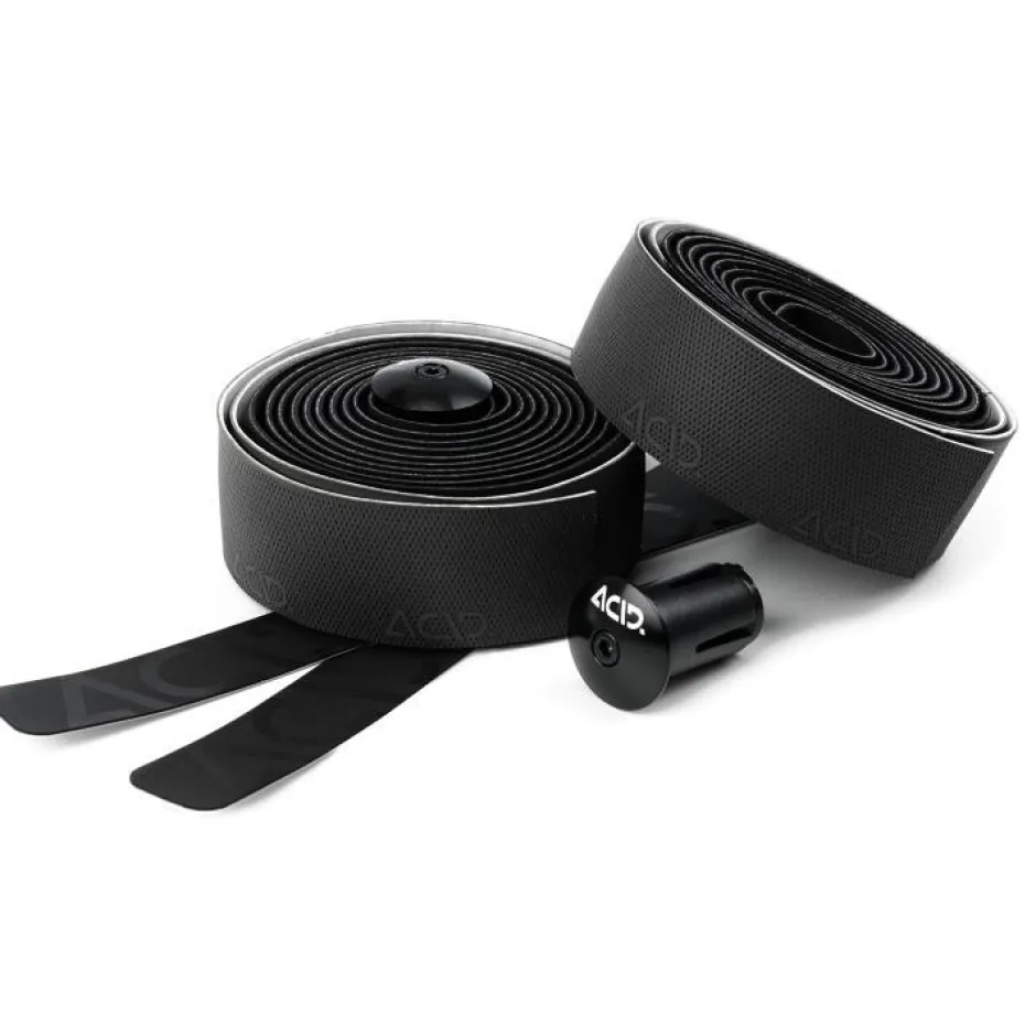 Stuurlint < ACID Handlebar tape CC 3,5 - black´n´grey