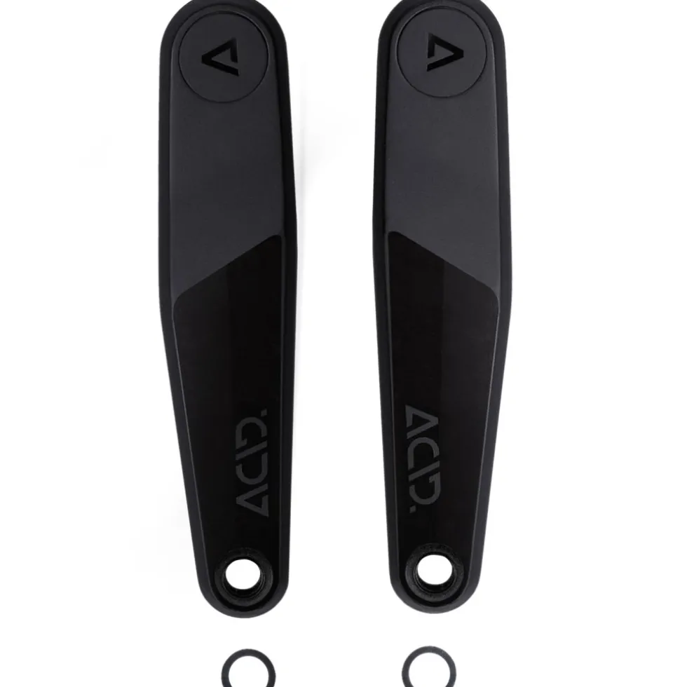 ACID HYBRID E-MTB Crankarms for Bosch Gen 4 - ISIS - black