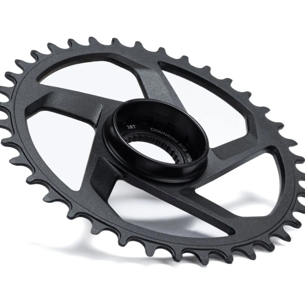 ACID HYBRID PRO HPA E-MTB Direct Mount Chainring | Bosch Gen 4 - 12-Speed - Narrow Wide - black