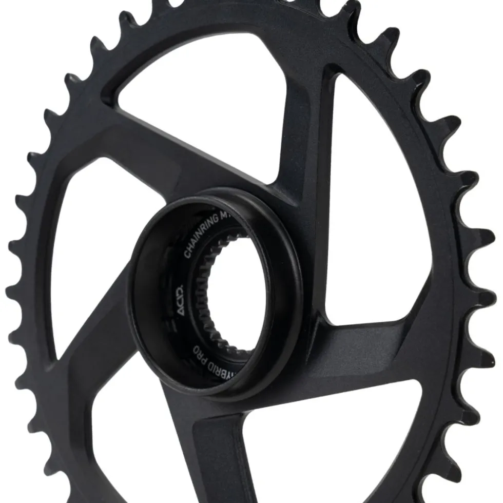 ACID HYBRID PRO HPA E-MTB Direct Mount Chainring | Bosch Gen 4 - 12-Speed - Narrow Wide - black