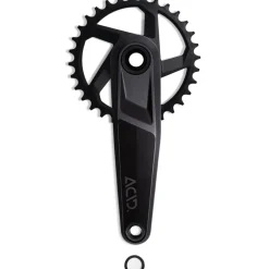 ACID MTB PRO Crankset | 32T - SRAM 3-Bolt - Shimano 12-Speed - black