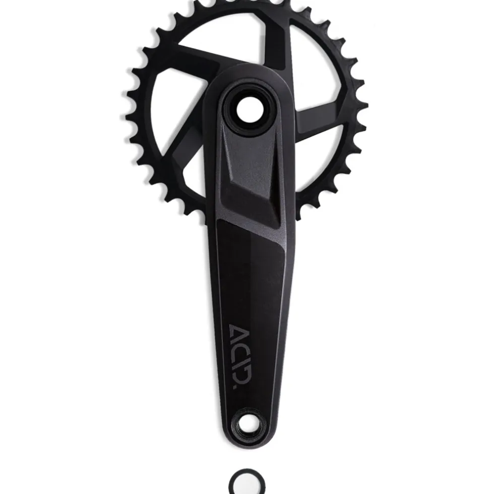 ACID MTB PRO Crankset | 32T - SRAM 3-Bolt - Shimano 12-Speed - black