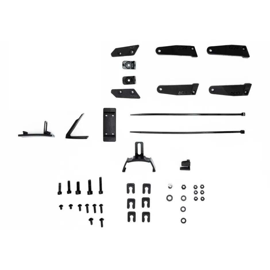 Spatborden < ACID Mudguard Set 45 28" BB Mount 2.0 - black