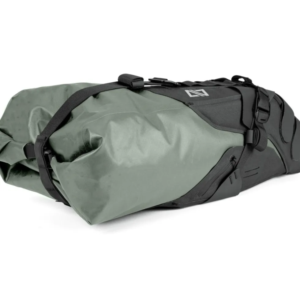 ACID PACK PRO 15 Saddle Bag - black´n´green