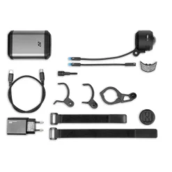 ACID Pro-E 150 PowerBank Fietslamp Vooraan - black´n´space grey