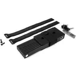 Vouwsloten < ACID RIGID PURE Folding Lock - 120 cm - black