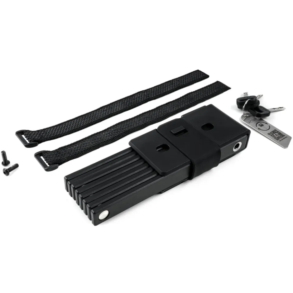 Vouwsloten < ACID RIGID PURE Folding Lock - 120 cm - black