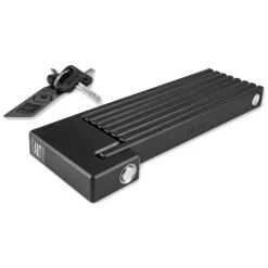 Vouwsloten < ACID RIGID PURE Folding Lock - 120 cm - black