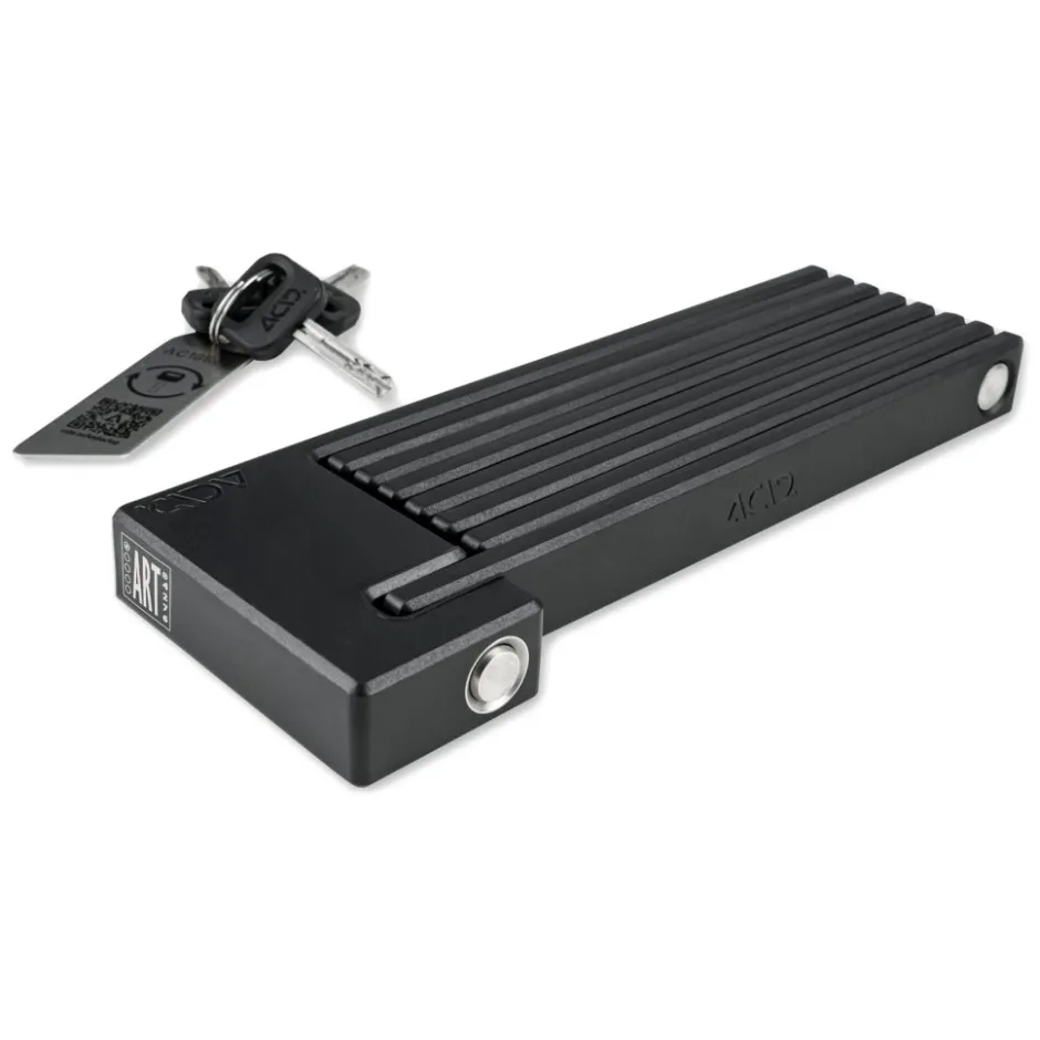 Vouwsloten < ACID RIGID PURE Folding Lock - 120 cm - black