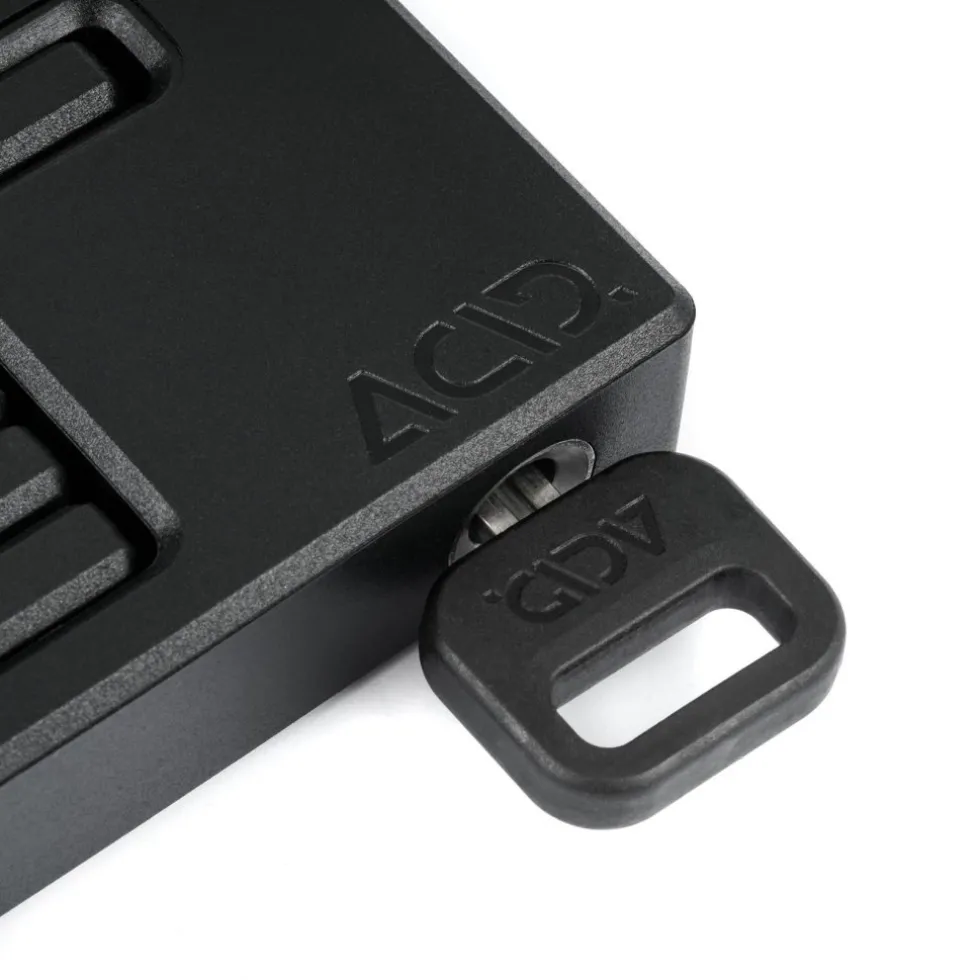 ACID RIGID PURE Folding Lock - 100 cm - black