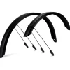 ACID Spatbord Set - Nuroad 60 28" BB Mount 2.0 - zwart