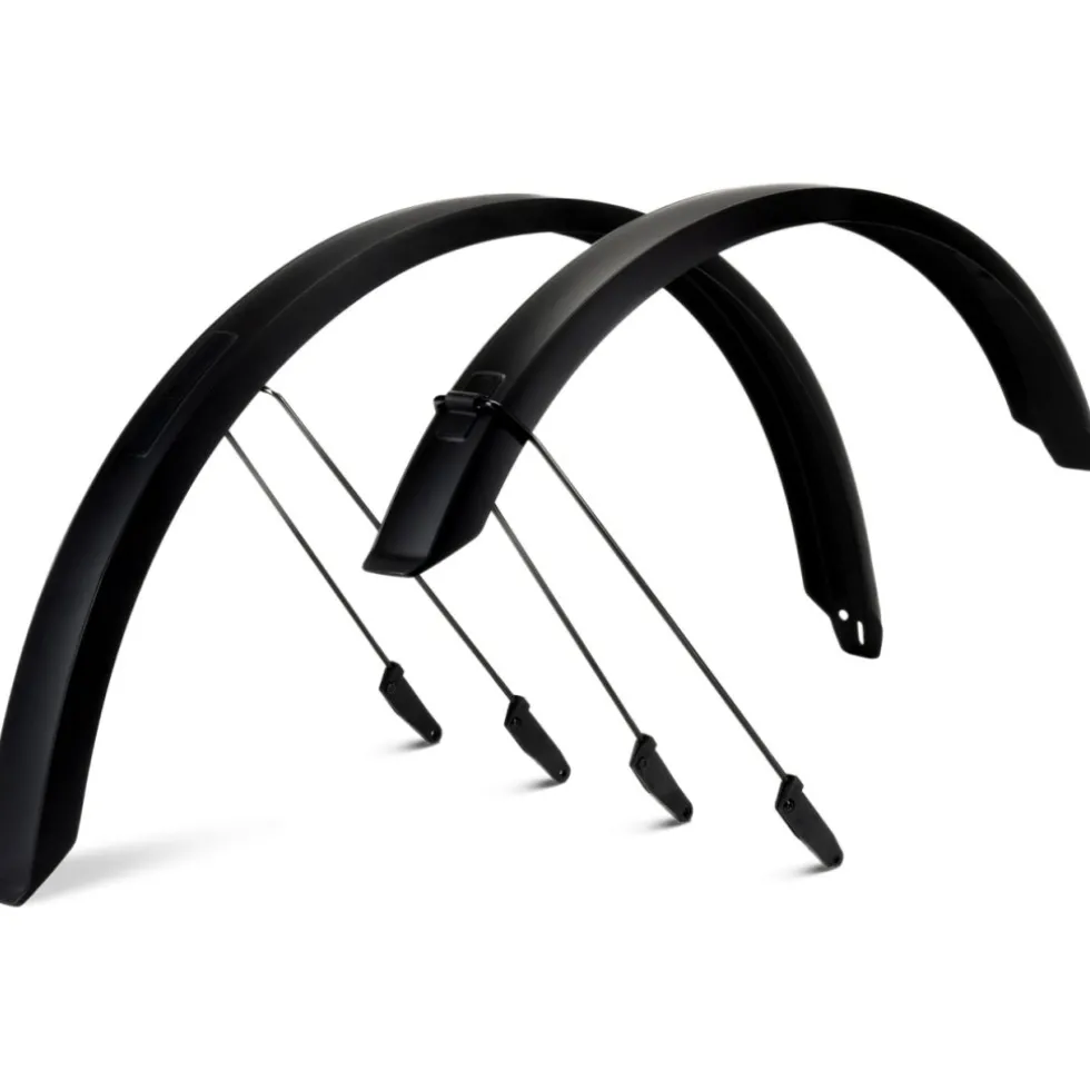 ACID Spatbord Set - Nuroad 60 28" BB Mount 2.0 - zwart