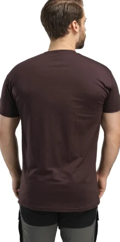 Aclima Lightwool Classic T-Shirt Heren - Chocolate Plum