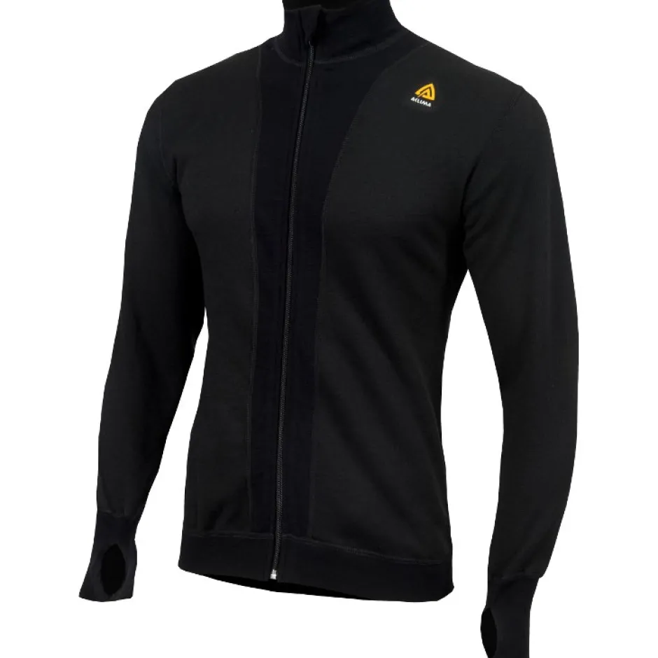 Jassen & Vesten < Aclima Hotwool Light Jas Unisex - jet black