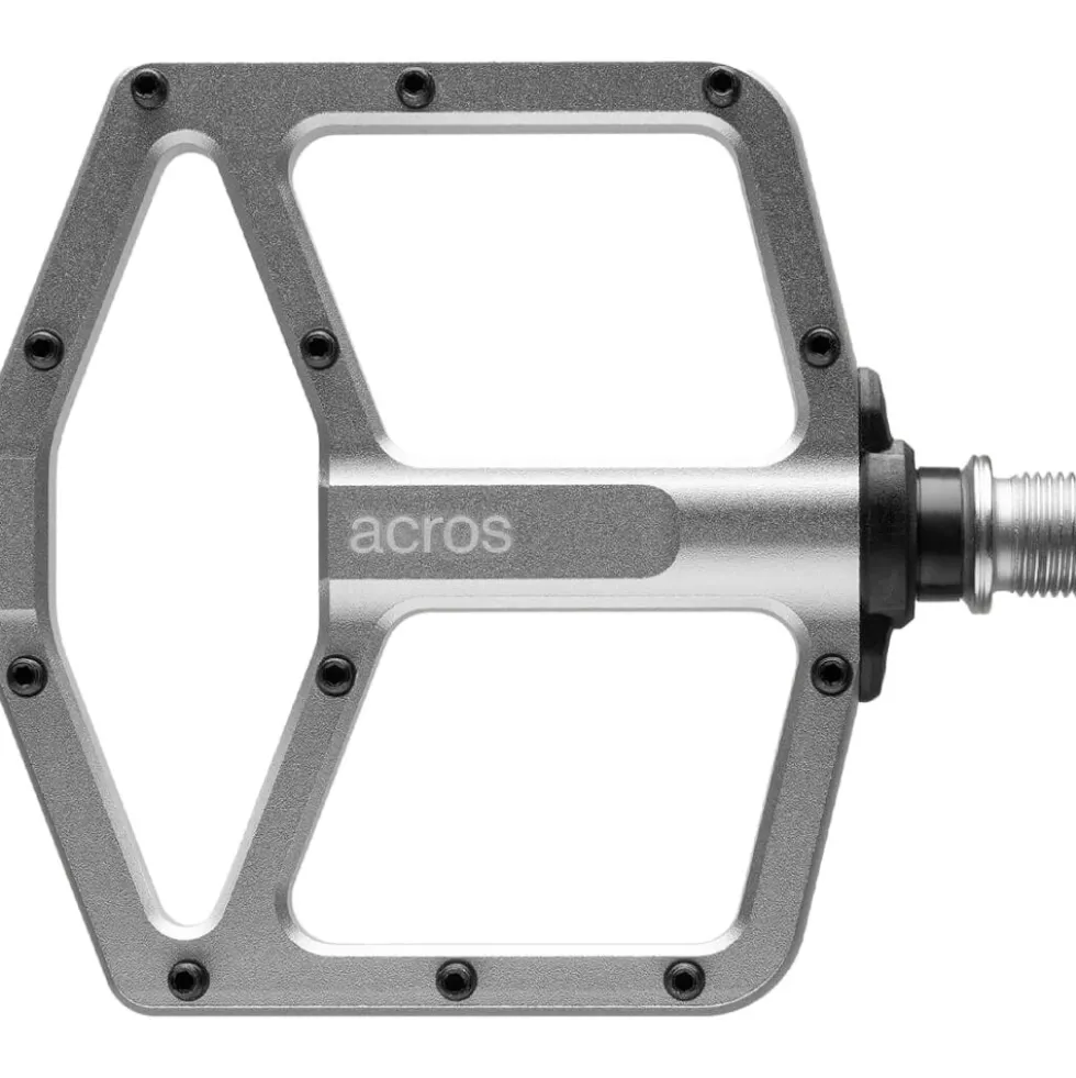 ACROS Flatpedal Platformpedalen - zilver