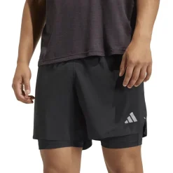 adidas Adi365 Essential 2in1 Hardloopshorts Heren - black KA4331