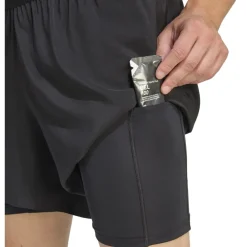 adidas Adi365 Essential 2in1 Hardloopshorts Heren - black KA4331