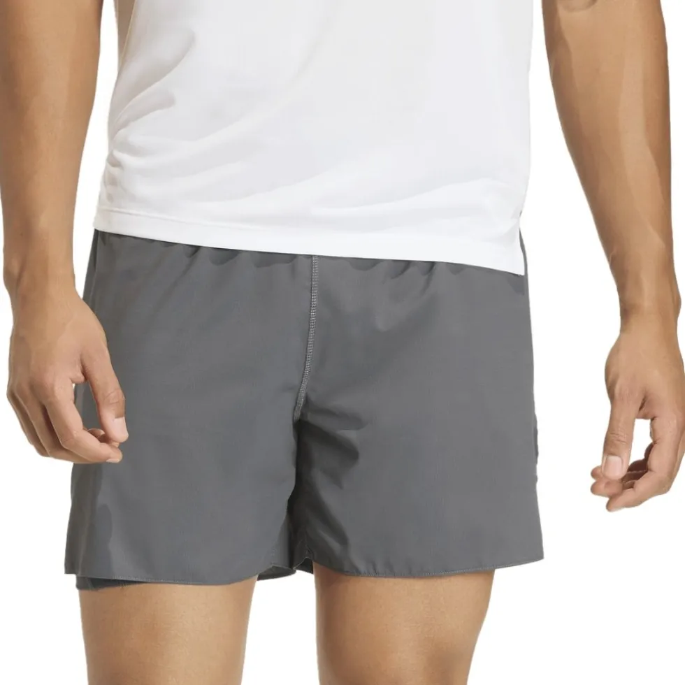 adidas Adi365 2in1 Hardloopshorts Heren - grey six KA6260