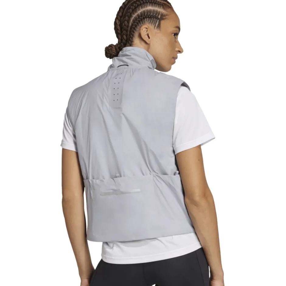 Jassen & Vesten < adidas Adi365 Running CLIMAWARM Hardloopvest Dames - halo silver JP3848