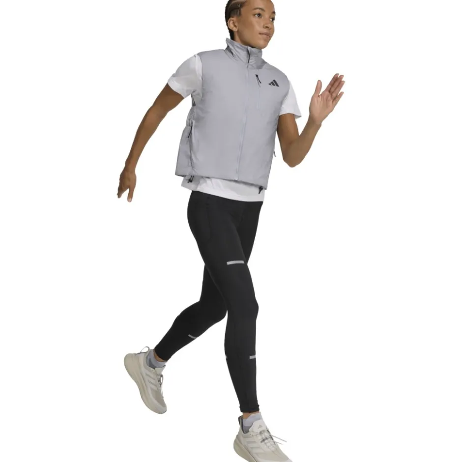 Jassen & Vesten < adidas Adi365 Running CLIMAWARM Hardloopvest Dames - halo silver JP3848
