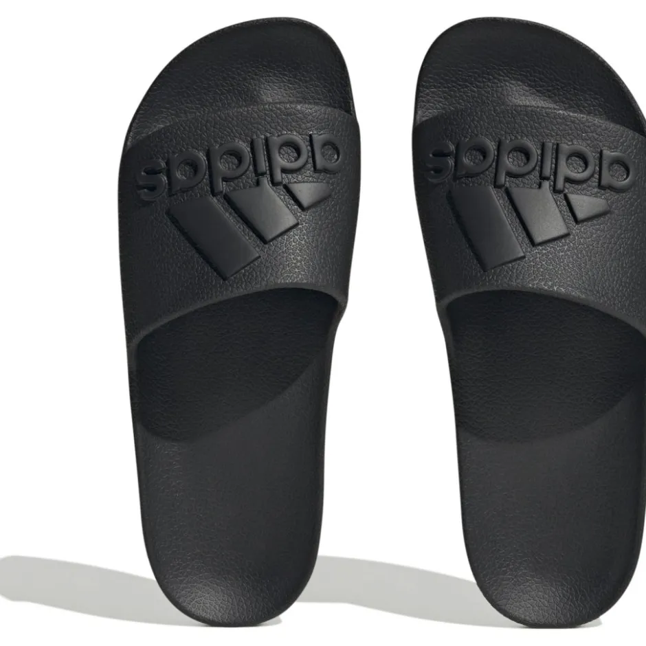 Zwemschoenen|Zwemschoenen < adidas Adilette Aqua Badeslippers - core black/core black/core black IF7371