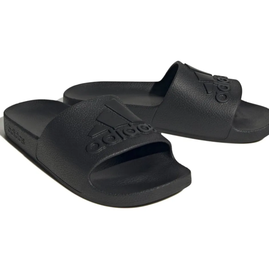 Zwemschoenen|Zwemschoenen < adidas Adilette Aqua Badeslippers - core black/core black/core black IF7371