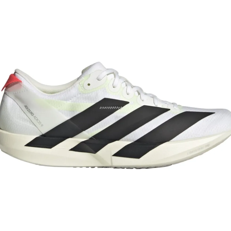 adidas Adizero Adios 9 Hardloopschoenen Dames - white/core black/lucid red IF9418