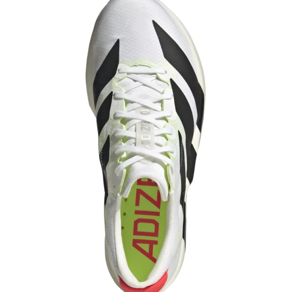 adidas Adizero Adios 9 Hardloopschoenen Dames - white/core black/lucid red IF9418