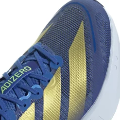 Hardloopschoenen Voor Op De Weg|Hardloopschoenen Heren < adidas Adizero Boston 13 Hardloopschoenen Heren - blue/gold metal/blue burst JQ1669