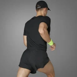 adidas Adizero Essentials Running Split Short Heren - black IM8585