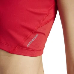 T-Shirts En Tops < adidas Adizero Eentia Hardooptop Dae - tea power red IY5509