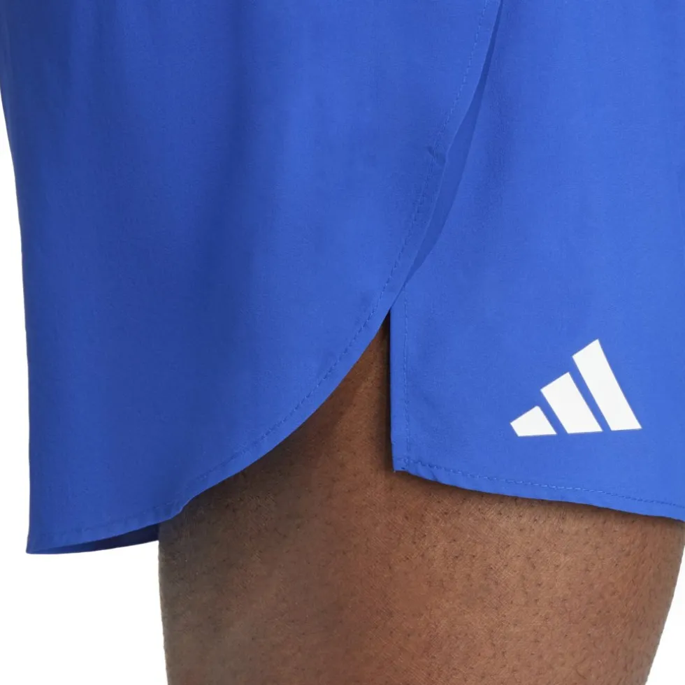 adidas Adizero Essentials Running Split Short Heren - royal blue IX4894
