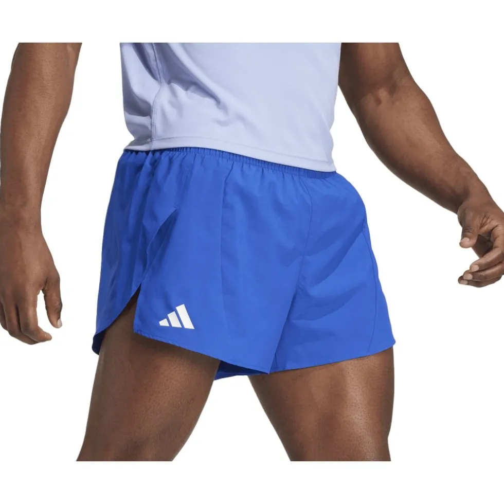 adidas Adizero Essentials Running Split Short Heren - royal blue IX4894