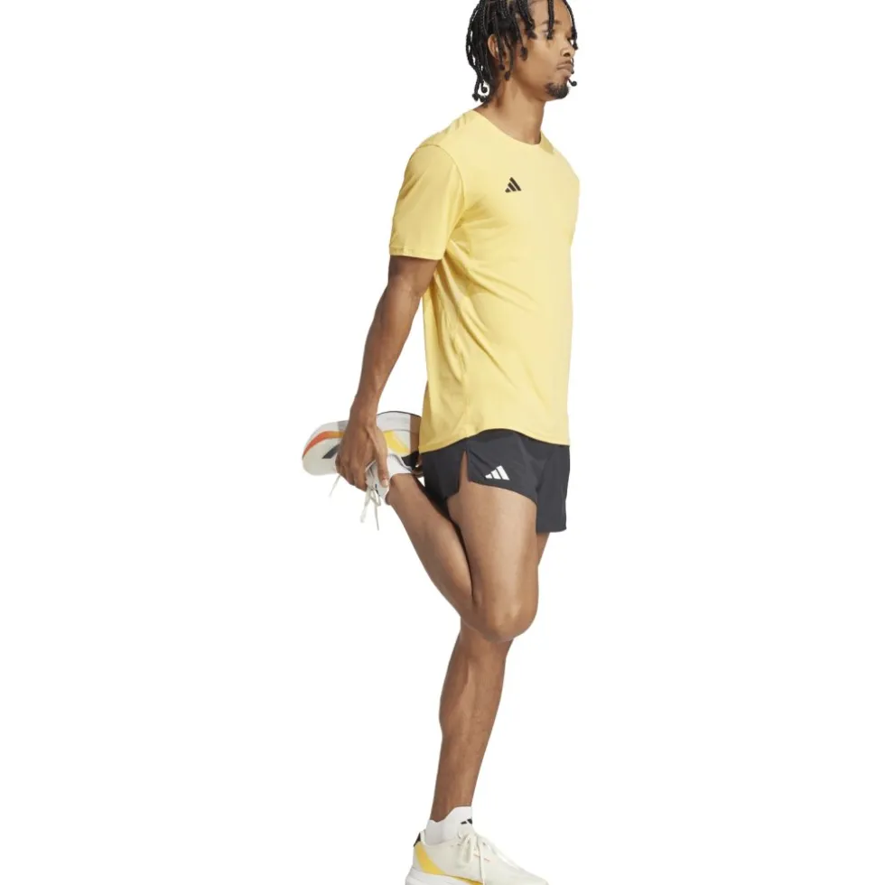 adidas Adizero Essentials Hardloopshorts Heren - zwart IN1159