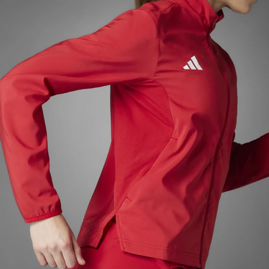 Jassen & Vesten < adidas Adizero Eentia Hardoopja Dae - tepo red IT1821