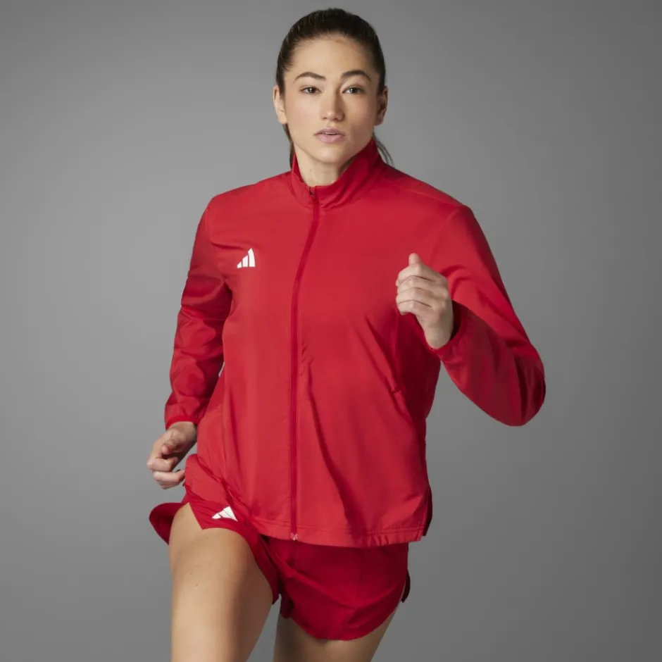 Jassen & Vesten < adidas Adizero Eentia Hardoopja Dae - tepo red IT1821