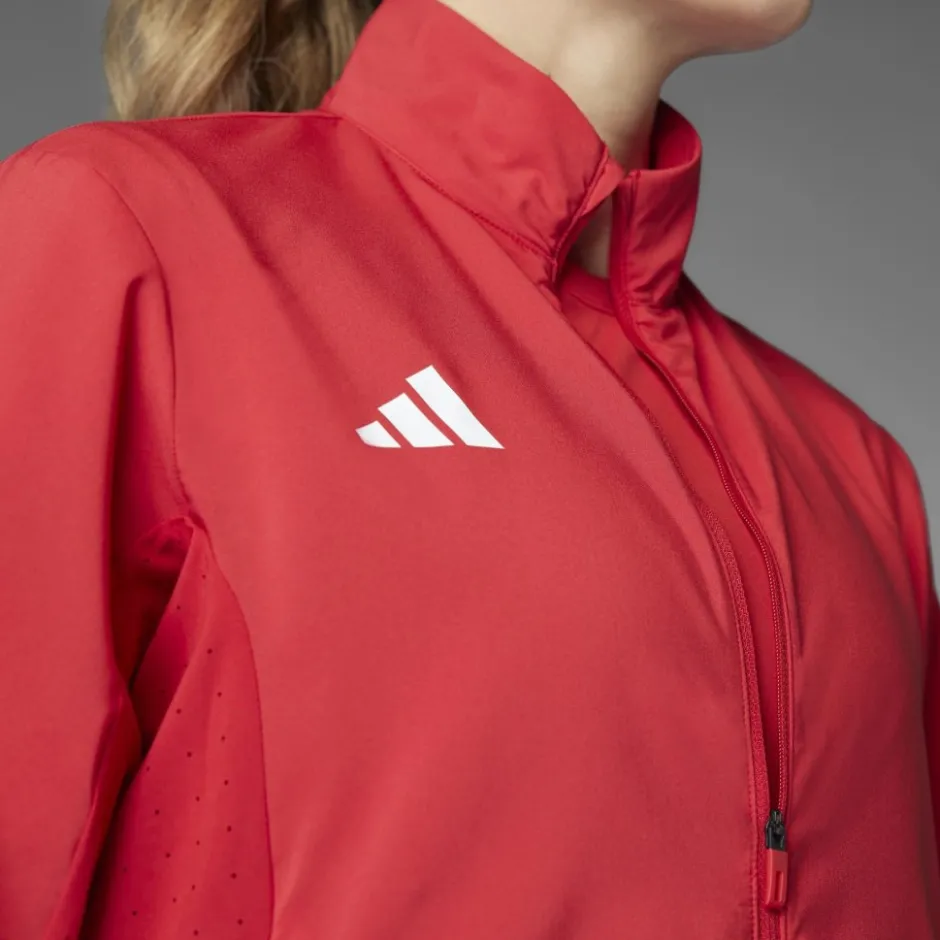 Jassen & Vesten < adidas Adizero Eentia Hardoopja Dae - tepo red IT1821