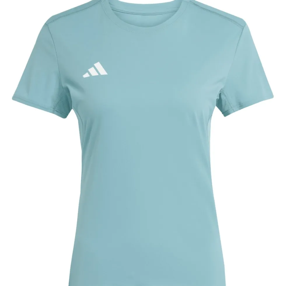 adidas Adizero Essentials Hardloopshirt Dames - powder teal JM8337