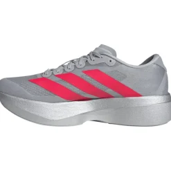 adidas Adizero EVO SL Hardloopschoenen Heren - silver metal/lucid red/iron metal KI3381